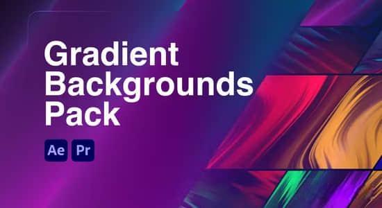 AE/PR模板-50组创意抽象渐变图形背景动画 Gradient Backgrounds Pack AE/PR模板-50组创意抽象渐变图形背景动画 Gradient Backgrounds Pack