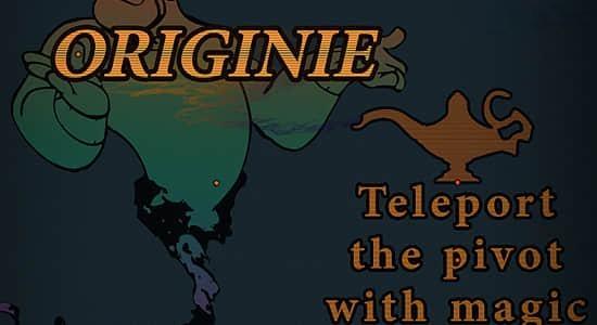 轻松操纵枢轴中心轴控制Blender插件 Originie V1.3.2 轻松操纵枢轴中心轴控制Blender插件 Originie V1.3.2