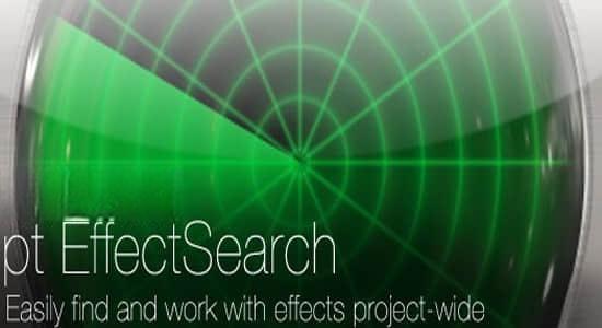 项目中插件效果搜索管理AE脚本 pt_EffectSearch v3.51+使用教程