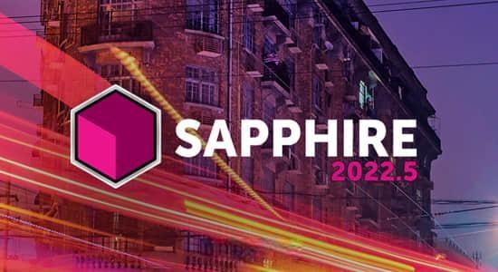 Ae/Pr/Ps/OFX/Vegas/Nuke/达芬奇蓝宝石视觉特效插件Sapphire 2022.52 CE Win一键安装