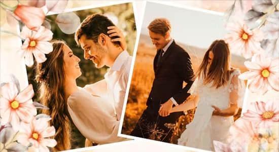 AE模板-浪漫爱情婚礼照片电子相册介绍动画 Romantic Wedding Slideshow AE模板-浪漫爱情婚礼照片电子相册介绍动画 Romantic Wedding Slideshow