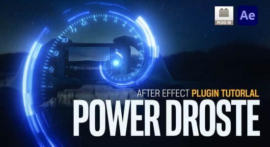 AE插件-螺旋变形无限循环视觉特效 Power Droste V1.0.0 Mac/Win+使用教程