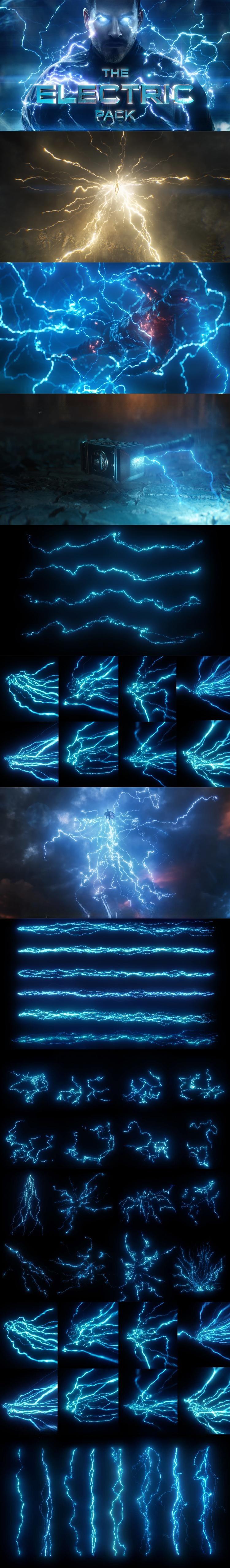 4K视频素材-262个科幻魔法能量电流雷电闪电特效合成动画 Electric Pack 新增辉光版本 4K视频素材-262个科幻魔法能量电流雷电闪电特效合成动画 Electric Pack 新增辉光版本