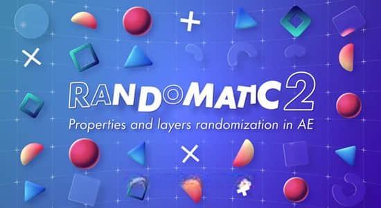 AE脚本-图层颜色属性随机化 Randomatic 2 v2.0.3 + 使用教程 AE脚本-图层颜色属性随机化 Randomatic 2 v2.0.3 + 使用教程