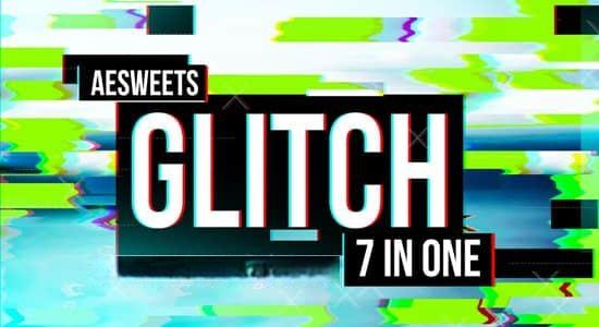 中文汉化AE插件-信号干扰破损RGB色彩分离毛刺撕裂特效Glitch 7in1 v1.2.1 Win/Mac 中文汉化AE插件-信号干扰破损RGB色彩分离毛刺撕裂特效Glitch 7in1 v1.2.1 Win/Mac