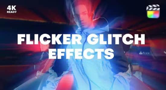 FCPX插件-20种故障闪烁毛刺干扰视频特效 Flicker Glitch Effects FCPX插件-20种故障闪烁毛刺干扰视频特效 Flicker Glitch Effects