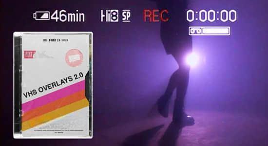 57个复古录像带故障噪点刮痕叠加视频素材 VHS Glitches and Overlays Pack 2.0 57个复古录像带故障噪点刮痕叠加视频素材 VHS Glitches and Overlays Pack 2.0