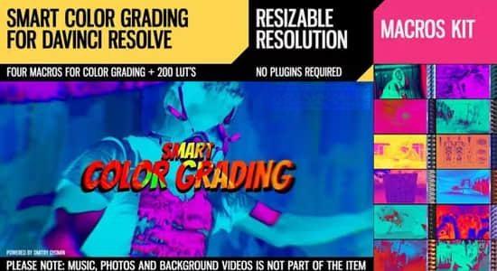 200种个性摇滚复古胶片曝光偏色LUTs调色预设 Smart Color Grading