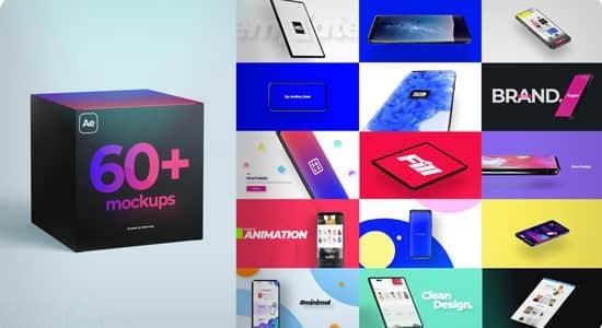 AE模板-60种手机平板用户界面APP应用宣传介绍动画 Mockup Kit AE模板-60种手机平板用户界面APP应用宣传介绍动画 Mockup Kit