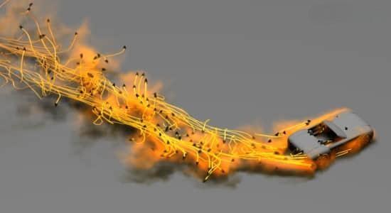 路径拖尾光线刀光动画3DS MAX插件 Ghost Trails for 3ds Max 2010-2024 路径拖尾光线刀光动画3DS MAX插件 Ghost Trails for 3ds Max 2010-2024