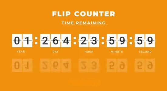 AE模板-数字时钟翻页倒计时动画 Flip Counter AE模板-数字时钟翻页倒计时动画 Flip Counter