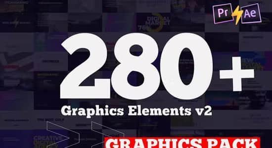 AE/PR模板-280组现代文字标题排版设计动画 Titles Graphics Pack AE/PR模板-280组现代文字标题排版设计动画 Titles Graphics Pack