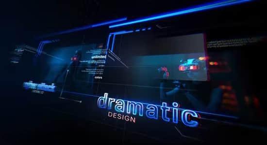 AE模板-数字科技感图文介绍展示幻灯片动画 Glitch Digital Slides AE模板-数字科技感图文介绍展示幻灯片动画 Glitch Digital Slides