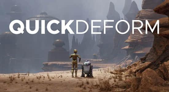 Blender插件-放样建模操作控制工具 QuickDeform 2022 V3