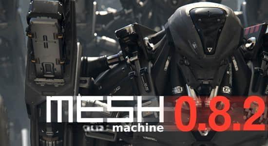 Blender插件-网格建模附加程序 MESHmachine v0.10.0 Blender插件-网格建模附加程序 MESHmachine v0.10.0