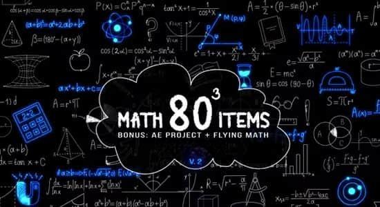 视频素材-80组物理化学数学公式动画包 (含AE模板工程) 视频素材-80组物理化学数学公式动画包 (含AE模板工程)