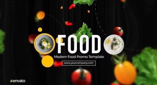 AE模板-蔬菜沙拉美食菜品促销展示动画 Food Promo V2 AE模板-蔬菜沙拉美食菜品促销展示动画 Food Promo V2