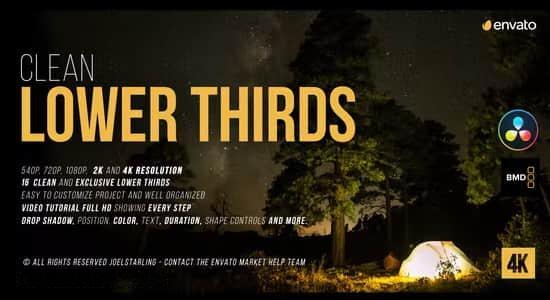 达芬奇模板-15种金色简洁字幕条标题动画Gold Clean Lower Thirds for DaVinci Resolve 达芬奇模板-15种金色简洁字幕条标题动画Gold Clean Lower Thirds for DaVinci Resolve