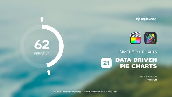 FCPX插件-26个简洁数据图形进度读取饼状图示意动画 Simple Pie Charts FCPX插件-26个简洁数据图形进度读取饼状图示意动画 Simple Pie Charts