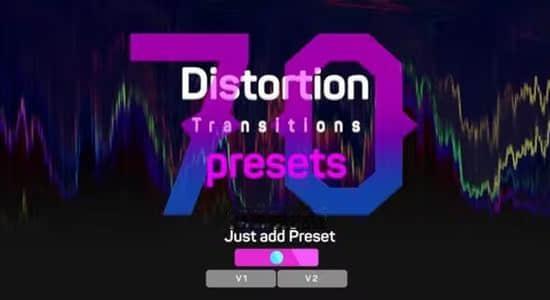 PR预设-70个画面失真扭曲变形视频转场过渡动画Distortion Transitions Presets 2 PR预设-70个画面失真扭曲变形视频转场过渡动画Distortion Transitions Presets 2