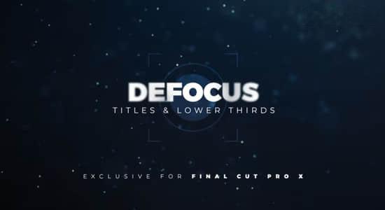 FCPX插件-22个现代优雅有趣模糊散焦文字标题字幕条动画 FCPX插件-22个现代优雅有趣模糊散焦文字标题字幕条动画