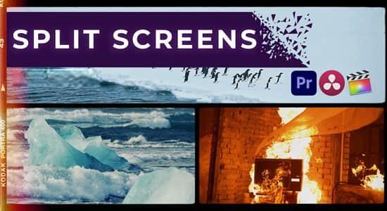 4K视频素材-柯达电影胶片灼烧分屏框复古效果 Film Split Screens + Kodak Film Burns 4K视频素材-柯达电影胶片灼烧分屏框复古效果 Film Split Screens + Kodak Film Burns