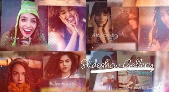 AE模板-浪漫优雅电子相册照片图文介绍展示动画 Romantic Photo Slideshow Gallery AE模板-浪漫优雅电子相册照片图文介绍展示动画 Romantic Photo Slideshow Gallery