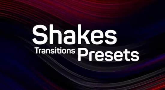 视觉紊乱抖动转场过渡PR预设 Shakes Transitions Presets
