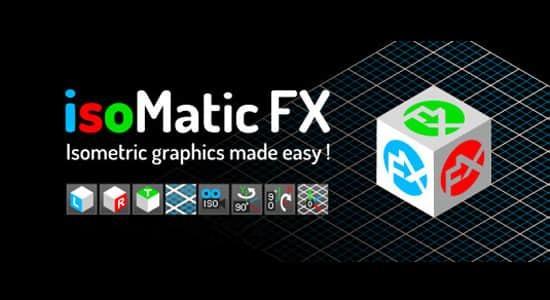 AE脚本-快速三维空间透视效果 IsoMatic FX v1.6.2 + 使用教程
