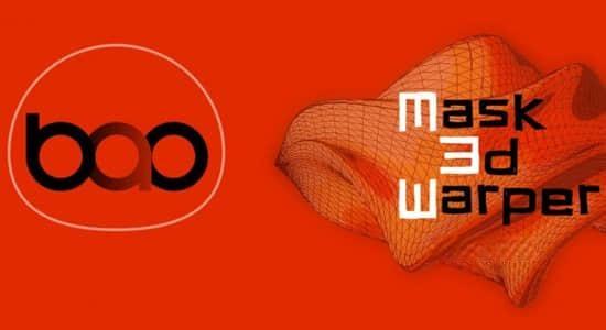 AE插件-三维模型遮罩扭曲变形工具 BAO Mask 3D Warper V1.6.2 + 使用教程 AE插件-三维模型遮罩扭曲变形工具 BAO Mask 3D Warper V1.6.2 + 使用教程