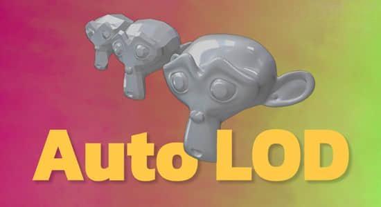 模型自动适应精细度Blender插件 Auto LOD 模型自动适应精细度Blender插件 Auto LOD