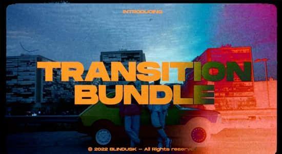 180个电影复古胶片噪点划痕灼晒污渍转场动画4K视频素材 Transitions Bundle