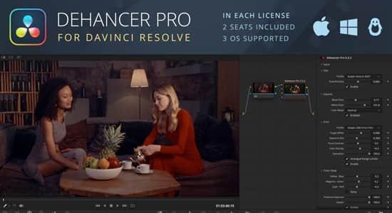 复古电影胶片噪点刮痕光效特效达芬奇插件 Dehancer Pro OFX 6.2.0 CE Win一键安装 复古电影胶片噪点刮痕光效特效达芬奇插件 Dehancer Pro OFX 6.2.0 CE Win一键安装