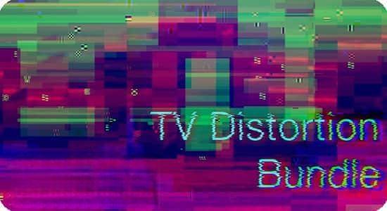 AE/PR插件-画面故障干扰RGB色彩分离损坏特效 TV Distortion Bundle V2.7.2 Win/Mac