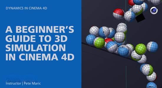 C4D教程-三维小球碰撞动画学习(英文字幕) A Beginner’s Guide to 3D Simulation in Cinema 4D C4D教程-三维小球碰撞动画学习(英文字幕) A Beginner’s Guide to 3D Simulation in Cinema 4D