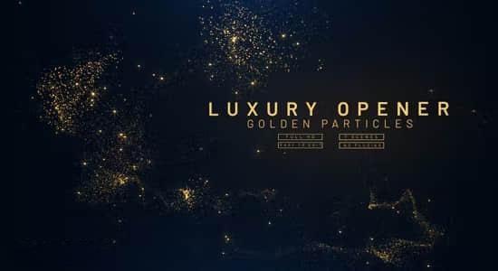 大气金色粒子背景颁奖典礼文字标题开场片头动画AE模板 Luxury Awards Titles 大气金色粒子背景颁奖典礼文字标题开场片头动画AE模板 Luxury Awards Titles