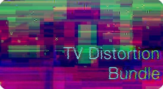 中文汉化AE/PR插件-画面故障干扰RGB色彩分离损坏特效 TV Distortion Bundle V2.7.0 Win