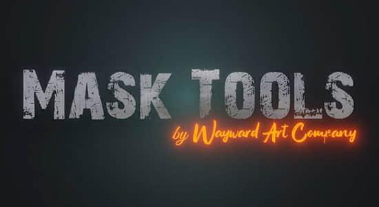 Blender插件-更改创建材质纹理混合遮罩工具 Mask Tools 1.5 Blender插件-更改创建材质纹理混合遮罩工具 Mask Tools 1.6