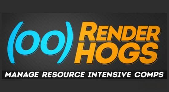 AE脚本-禁用不必要的图层和效果提高渲染预览速度 RenderHogs v1.11