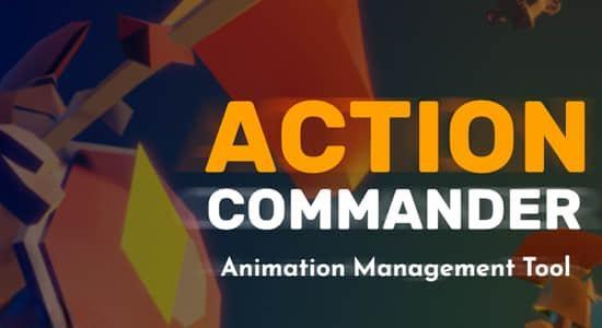 行为动作管理Blender插件 Action Commander V1.3.0 – Action Management Tool