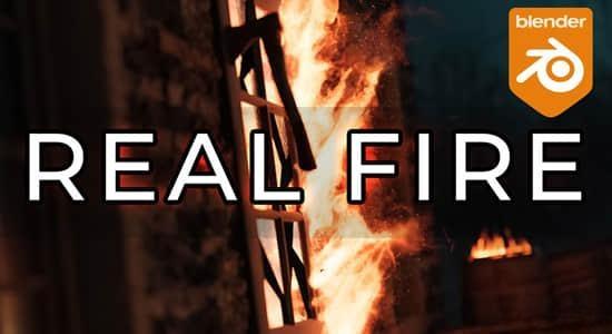 Blender插件-真实火焰燃烧烟雾龙卷风VDB资产预设 Real Fire v1.1 PRO Blender插件-真实火焰燃烧烟雾龙卷风VDB资产预设 Real Fire v1.1 PRO