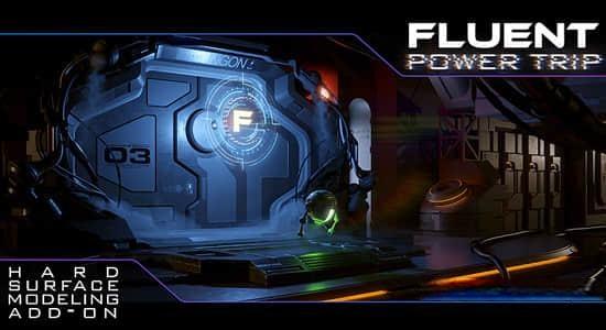 Blender插件-强大流畅无压力轻松建模工具 Fluent Power Trip v4.0.1 Blender插件-强大流畅无压力轻松建模工具 Fluent Power Trip v4.0.1