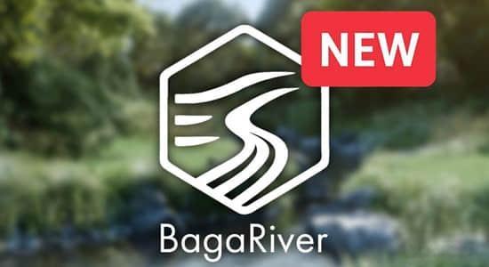 Blender插件-河流小溪生成器 Baga River Generator V1.1