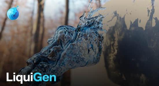 液体流体模型模拟生成软件 LiquidGen V0.3.0 Win 液体流体模型模拟生成软件 LiquidGen V1.0.0 Win