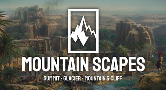 Blender预设-自然景观高山地形预设 Mountain Scapes Blender预设-自然景观高山地形预设 Mountain Scapes