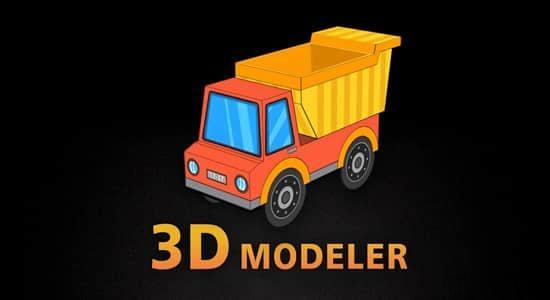 AE脚本-3D模型生成器 3D Modeler V1.1.0+使用教程 AE脚本-3D模型生成器 3D Modeler V1.1.0+使用教程