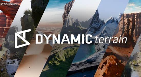 Blender插件-三维地形地貌生成器 Dynamic Terrain V1.0.4 Blender插件-三维地形地貌生成器 Dynamic Terrain V1.0.4