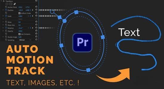 物体对象自动运动跟踪器扩展PR插件 Auto Motion Tracker For Objects v1.2.1 Win/Mac+使用教程
