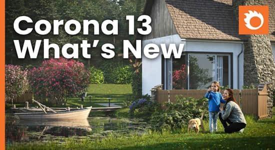 C4D插件-专业高性能实时交互CR渲染器 Corona Renderer 13