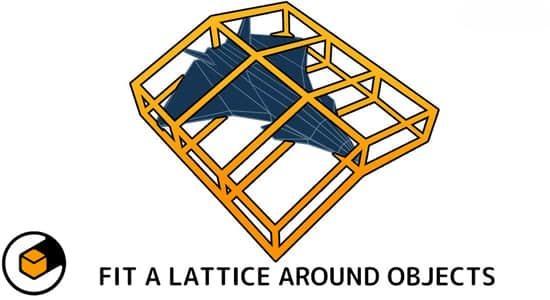 Blender插件-晶格大小细分网格变形效果 Fit Lattice V1.8.0 Blender插件-晶格大小细分网格变形效果 Fit Lattice V1.8.0